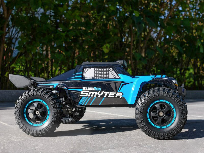 BLACKZON SMYTER DT 1/12 4WD RTR BLÅ - LEDLJUS